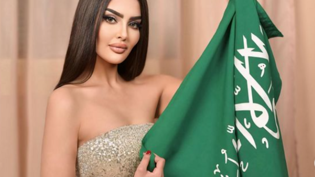 Saudi Arabia sends a contestant to the Miss Universe contest for the first time