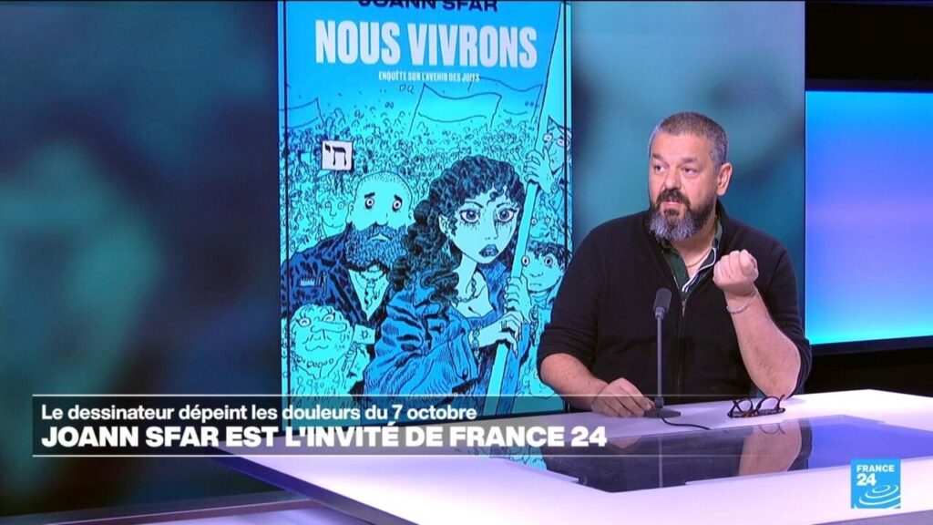 Joan Saffar, cartoonist: “Jews live in hell in France”