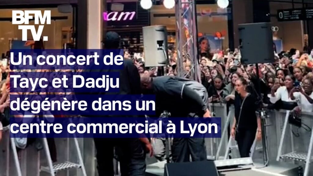 Discomfort, a fan getting on stage, crowd movements… Dadjo and Taek’s concert goes downhill in Lyon