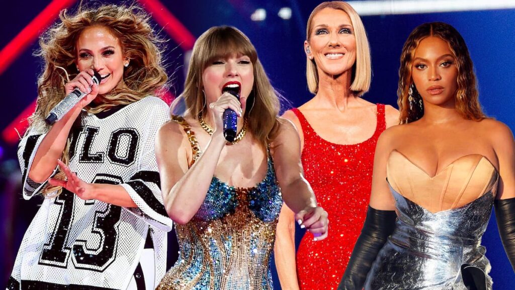 Taylor, Beyoncé, Céline, J.Lo: découvrez nos 25 reines de la pop