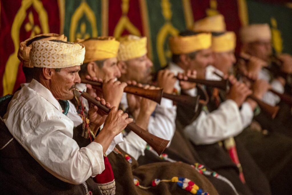 Ancient Jahjouka music resonates in the Moroccan mountains  TV5MONDE